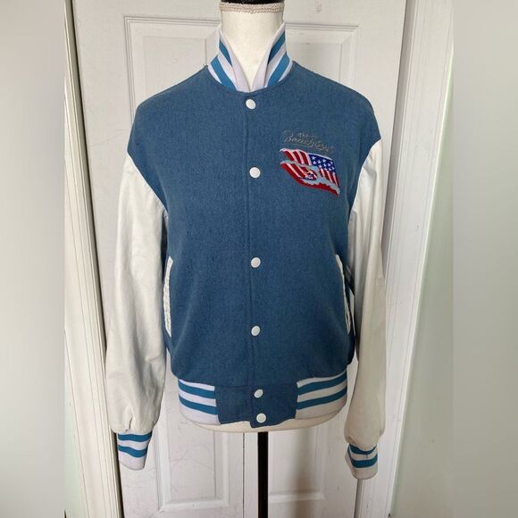1981 - 20th Anniversary Beach Boys Tour Jacket in Varsity Style - Picture 11 of 13